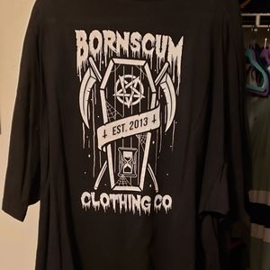 Born scum coffin shirt